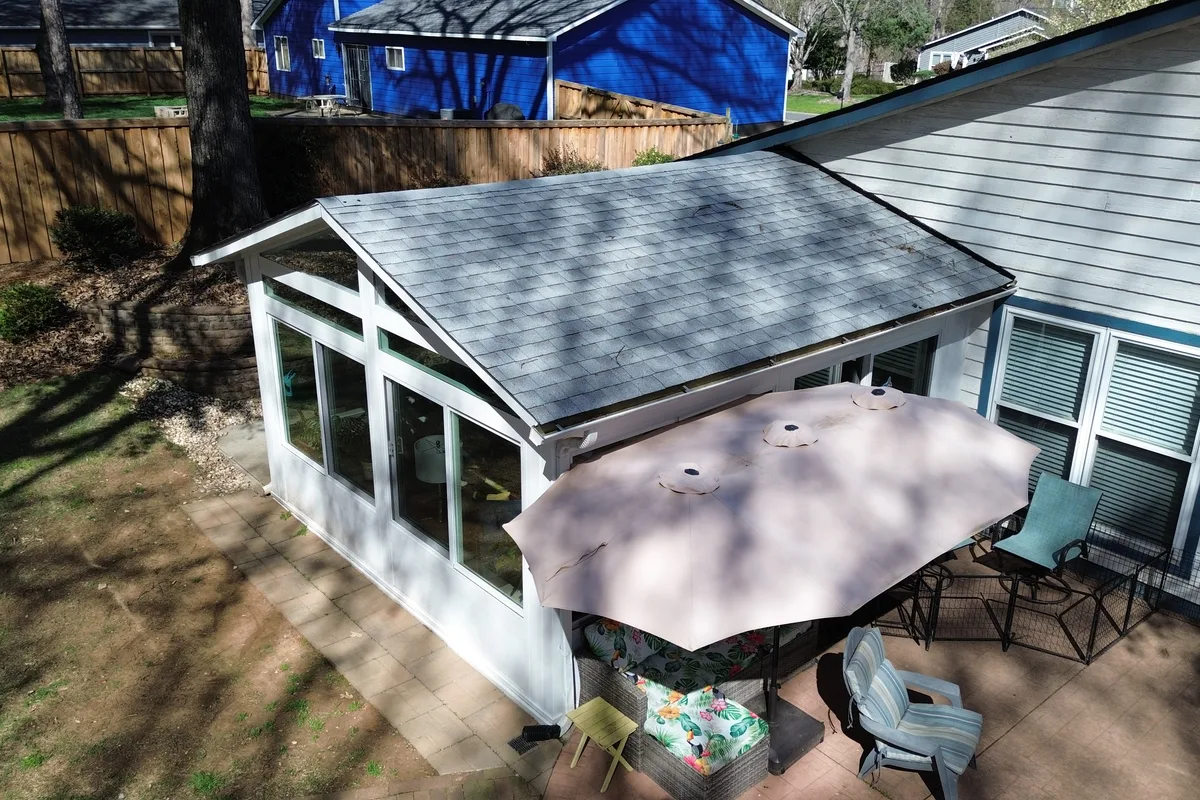4-season sunroom final installation details Mecklenburg County contractor